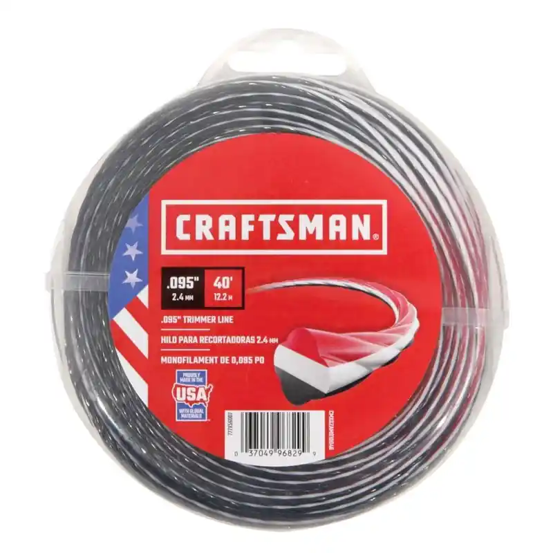 Craftsman Professional Grade .095 Inch Diameter X 40 Foot Length Trimmer Line