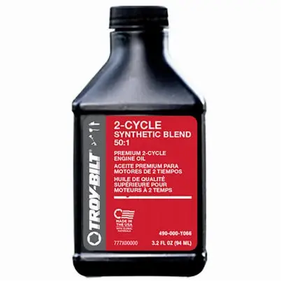 Premium Synthetic Engine Oil For 2-Cycle Power Equipment, 3.2 Oz.