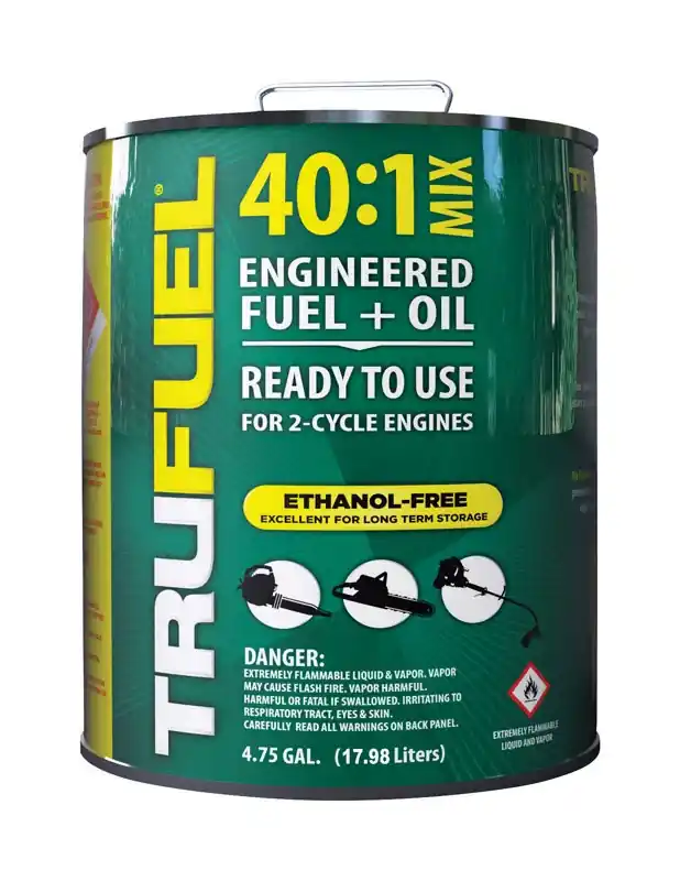 40 1 2 Cycle Engine Premixed Gas And Oil 4.75 Gallon Can