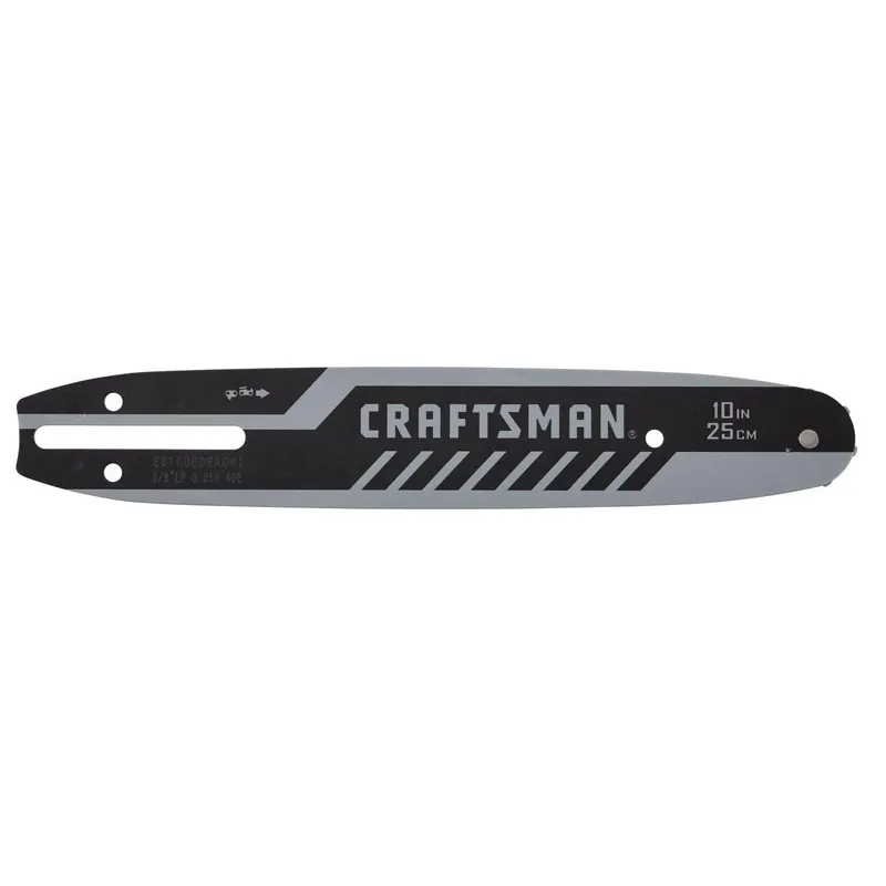 Craftsman Cmzcsb10 10 Inch Replacement Chainsaw Bar For Cmecsp610 Series