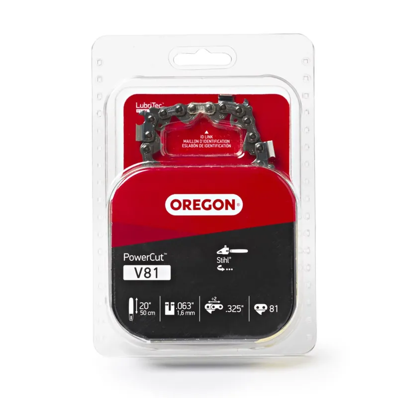 Powercut V81 20 In. Chainsaw Chain With 81 Links And .063 Gauge