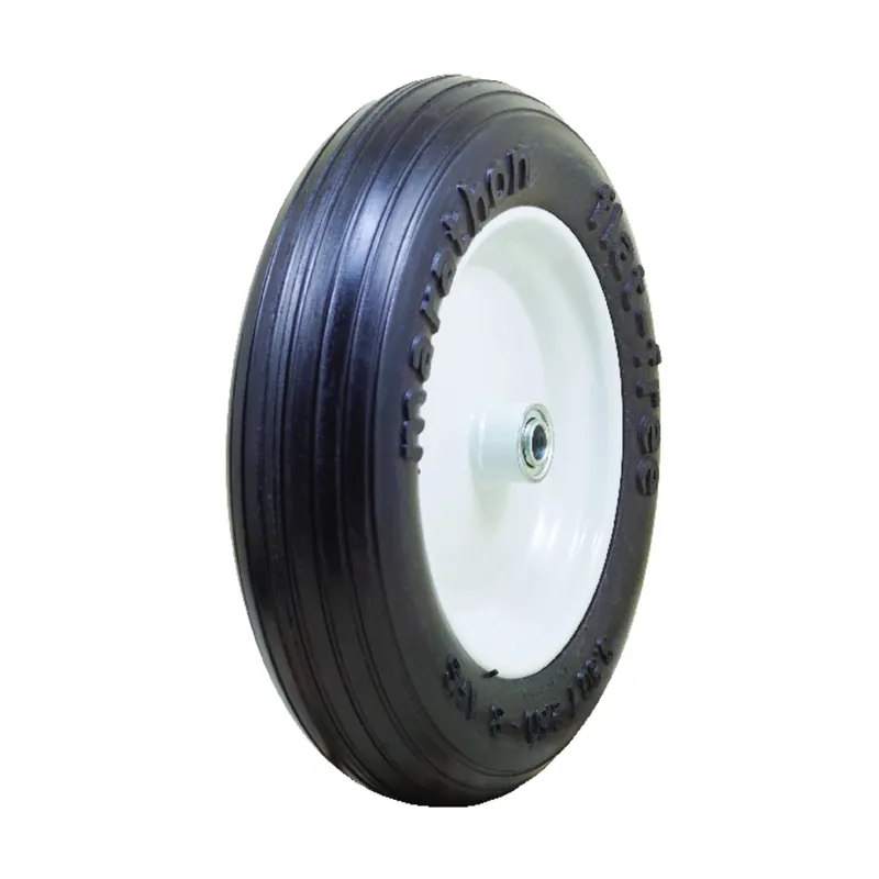 Marathon 8 In. D X 13.3 In. D 300 Lb. Cap. Centered Wheelbarrow Tire Polyurethane 1 Pk