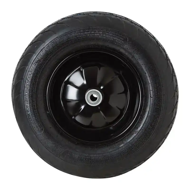 Ace 9 In. Dia. X 15 In. Dia. Centered Wheelbarrow Tire Rubber 1 Pk