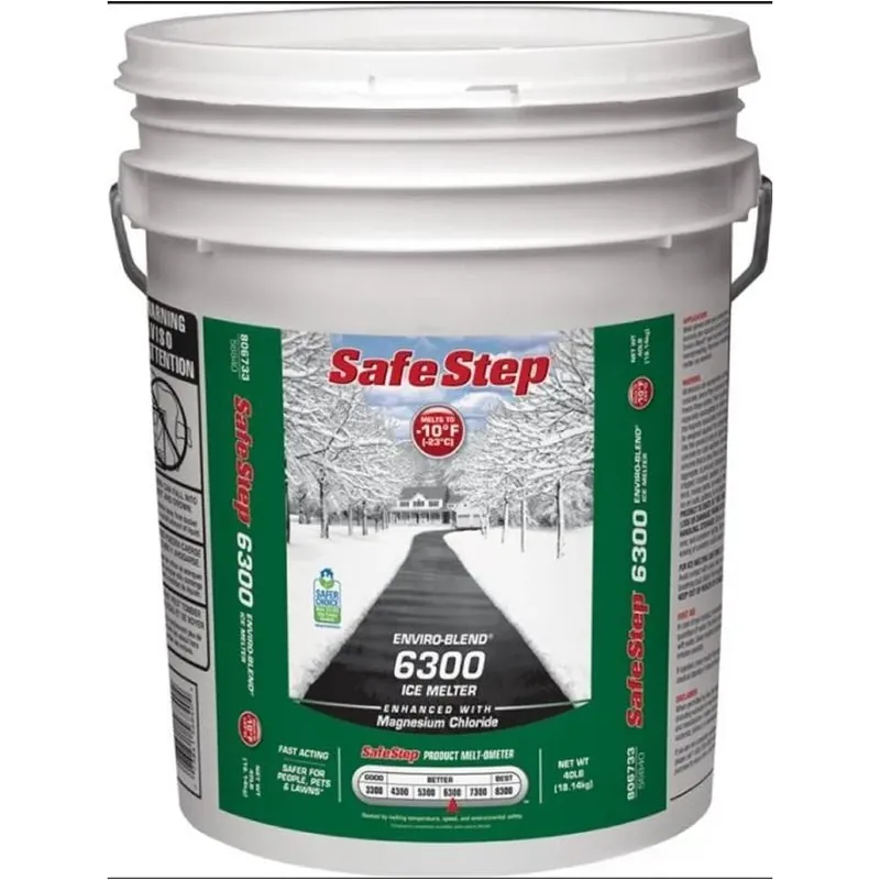 Safe Step EcoBlend 6300 Pet‑Safe Magnesium Chloride Ice Melt – 40 lb Granules