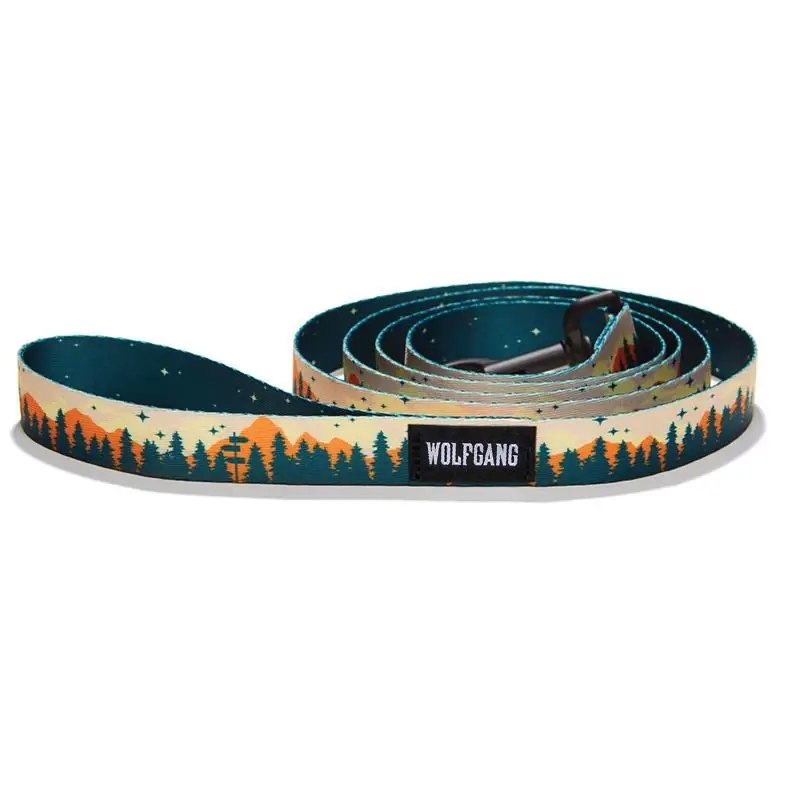 Wolfgang Overland Multicolored Polyester Dog Leash Medium/large 6 Feet