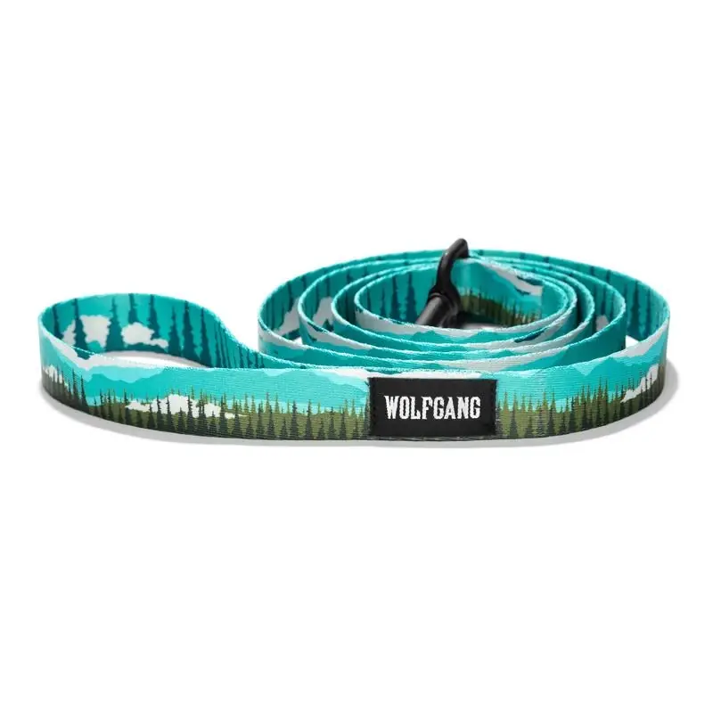 Wolfgang Green Greatescape Polyester Dog Leash 6 Feet Medium/large