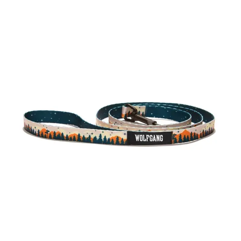 Wolfgang Overland Multicolored Polyester Dog Leash Small/medium 4 Feet