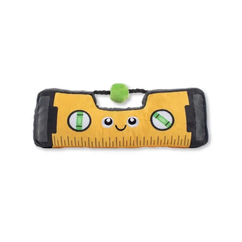 Vibrant Multicolor Plush “Let Me Level With You” Dog Toy – Pet Shop By Fringe Studio (Wagsdale)