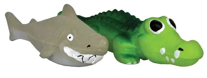 Boss Pet Digger‘s For Dog Assorted Latex Sea Monster Squeaky Dog Toy Large 1 Pk