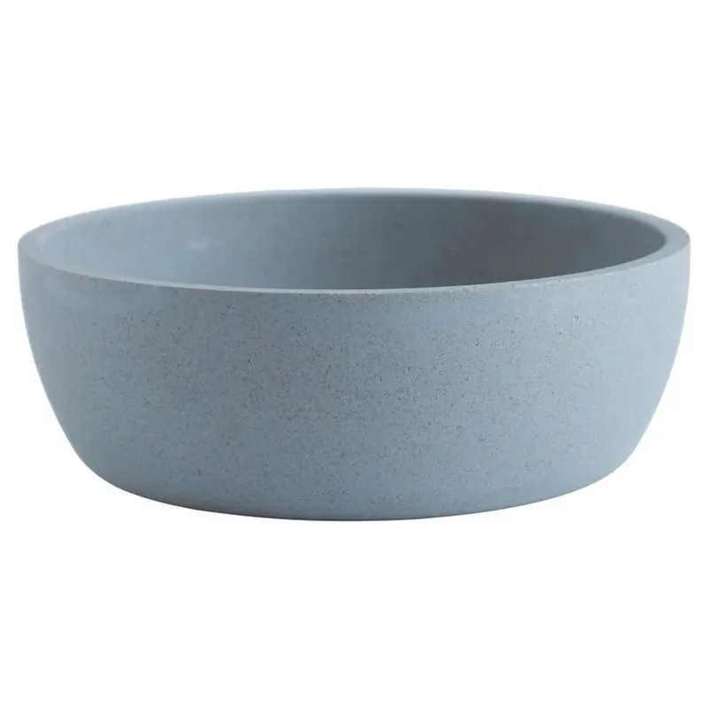 Loopy Products Blue Bamboo Pet Bowl – 2.25‑Cup Skid‑Resistant Design