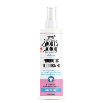Puppy Probiotic Deodorizer For Cats & Dogs, 8 Ounces - Hydrating Spray