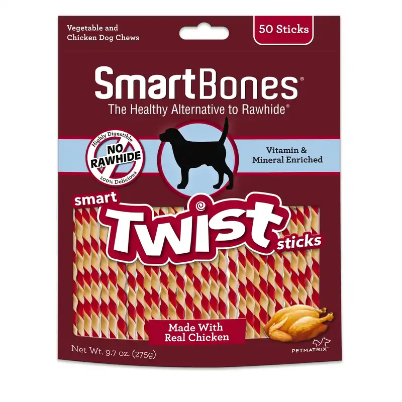 SmartBones Chicken Chews For Dogs 9.7 Oz 50 Pk