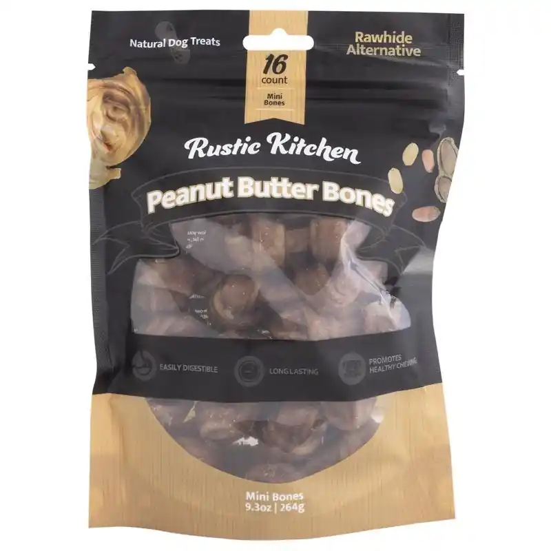 Wild Eats Peanut Butter Dog Bone 9.3 Oz