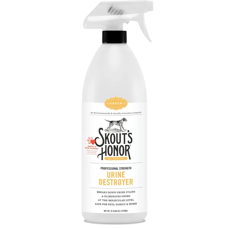 Urine Destroyer 35 Oz - Powerful Pet Odor Eliminator And Stain Remover