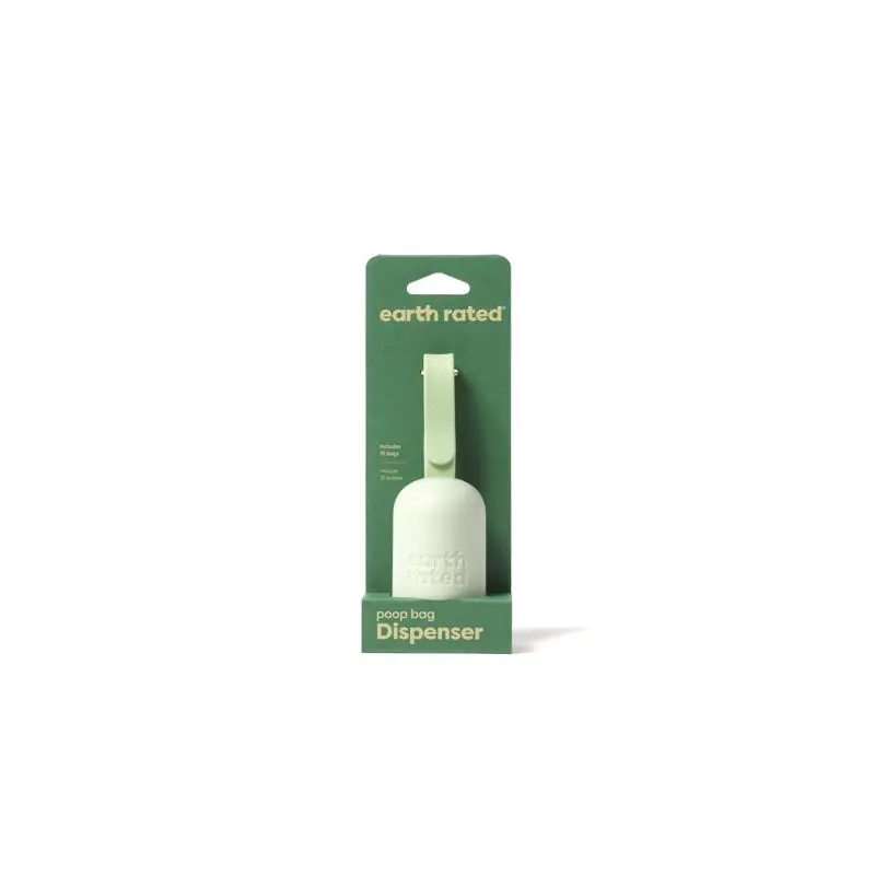 Earth Rated Plastic Dispenser With Waste Bag 1 Pk