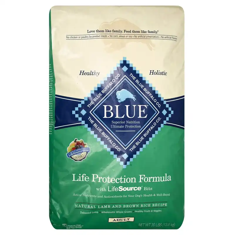 Dry Dog Food, Lamb/Rice, 30 Lbs.
