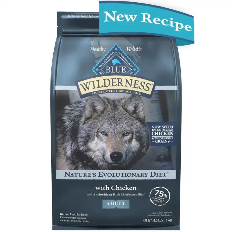 Wilderness Dry Dog Food, Chicken, 4.5 Lbs.