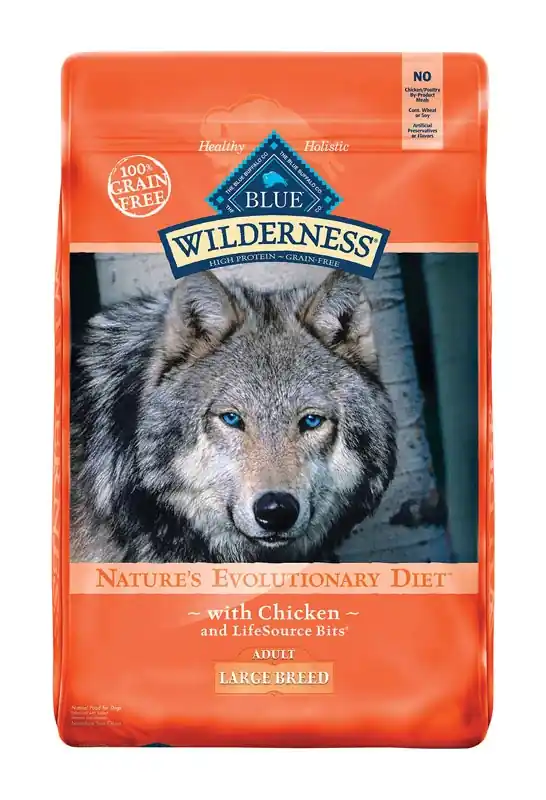 Wilderness Dry Dog Food, Chicken, Large Breed, 24 Lbs.