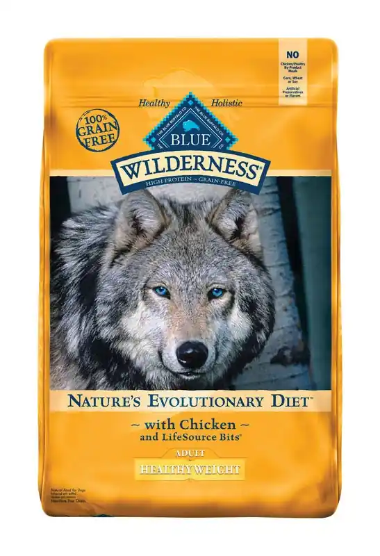Wilderness Healthy Weight Dry Dog Food, Chicken, 24 Pounds