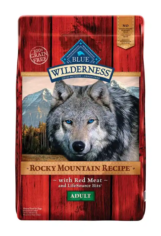 Wilderness Rocky Mountain Red Meat Dog Food Grain Free 22 Lb