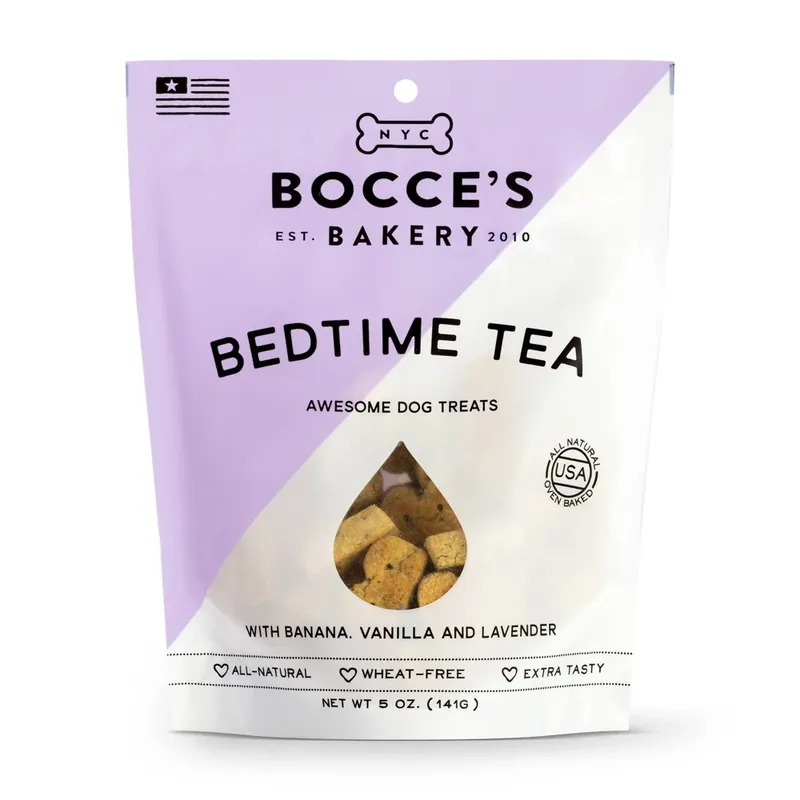 Bedtime Tea Dog Biscuits, 5 Ounce Treats For Relaxation