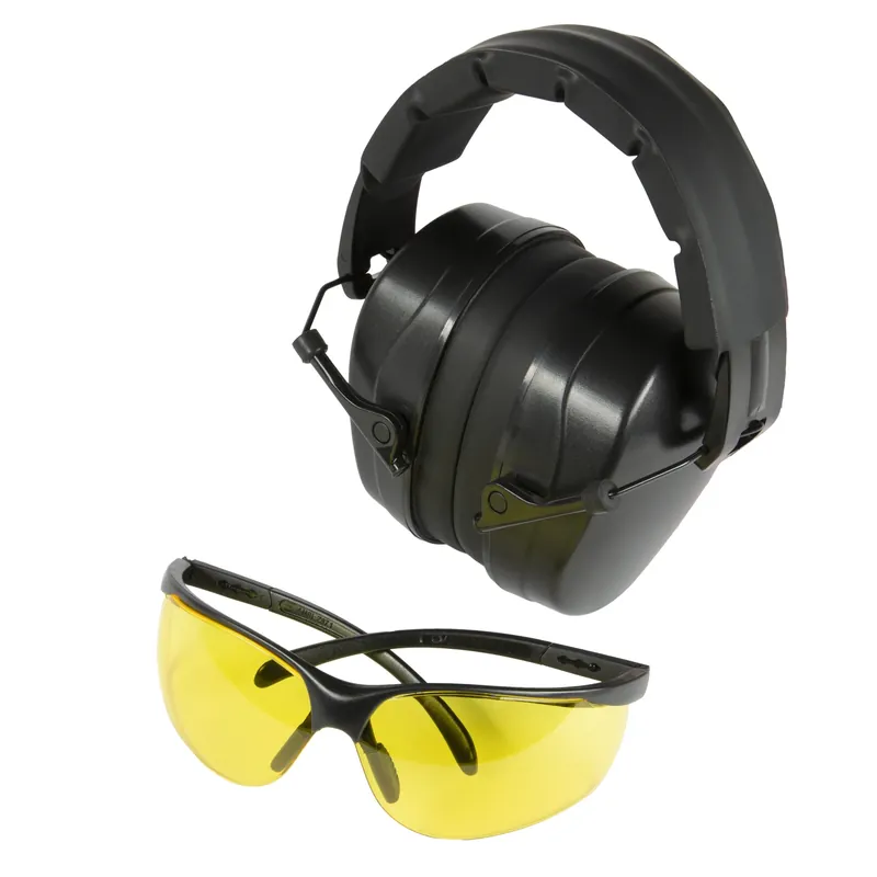 Black Plastic Passive Muff Hearing Protection 7.50 In. Model 40626