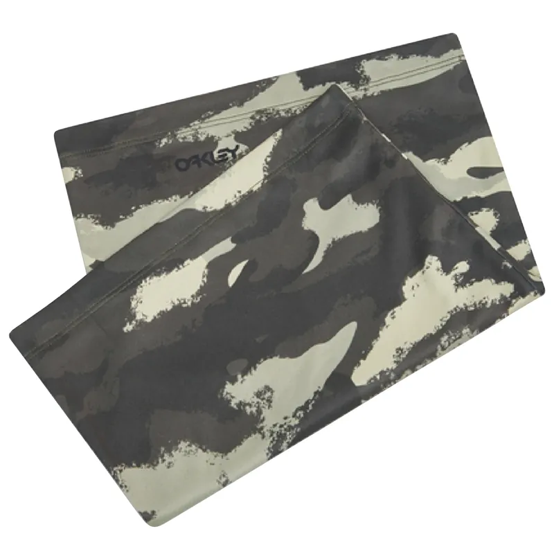 Green Camo Neck Gaiter S/m - Performance Enhanced, Antimicrobial