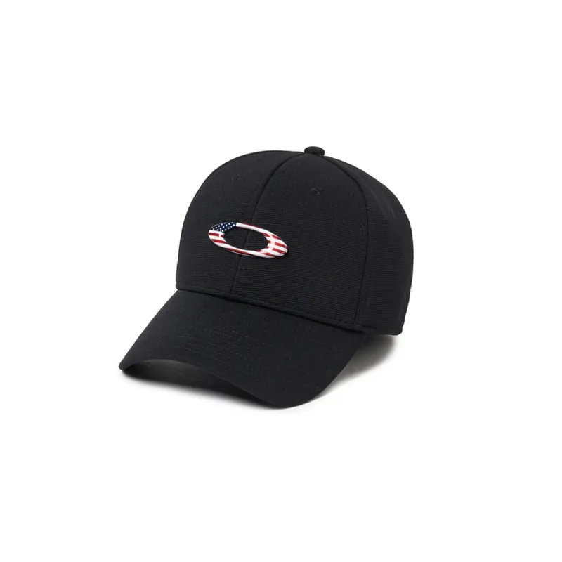 Tincan Cap Black/american Flag Size Large/x-large