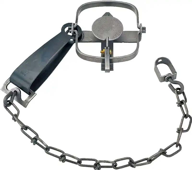 Duke 1 Small Foot-Hold Animal Trap For Minks And Muskrats 1 Pk