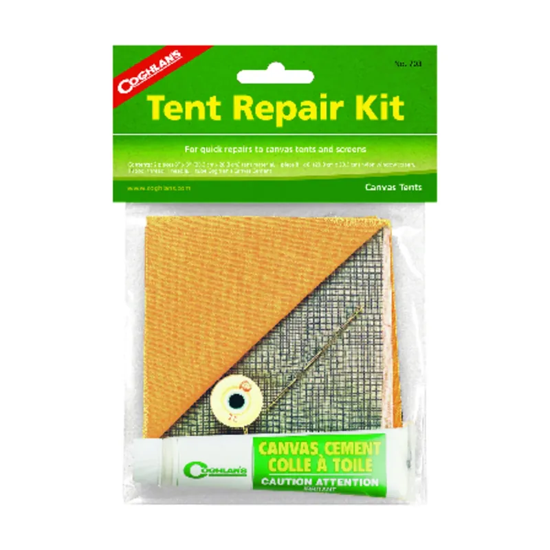 Coghlan‘s Gray Tent Repair Kit 6.625 In. H X 8 In. W X 8 In. L 1 Pk