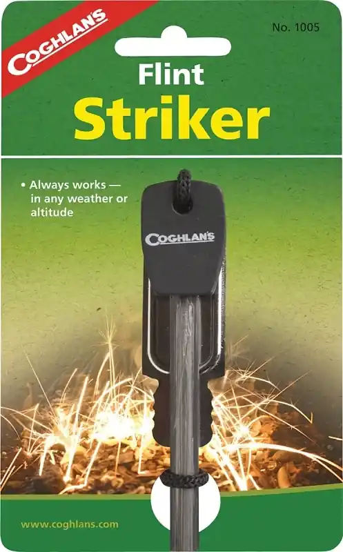Coghlan‘s Black Flint Striker 3-7/8 In. H X 5/16 In. W X 3.625 In. L 1 Pk
