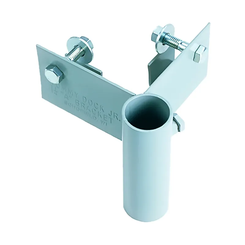 Gray Steel Outside Corner Bracket A-50000 For Dock Systems