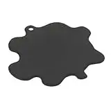 Trivet Black Silicone Heat Resistant Kitchen Accessory