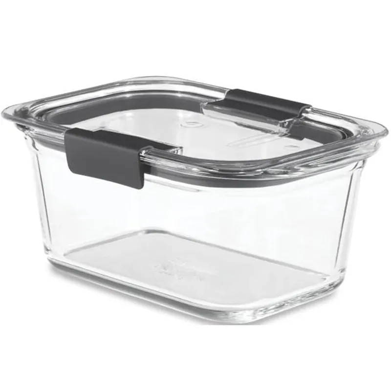 Rubbermaid Brilliance 4.7 Cups Clear Food Container And Lid 1 Pk