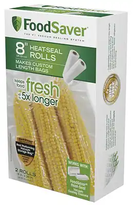 FoodSaver Clear Vacuum Sealer Roll 2 Pk