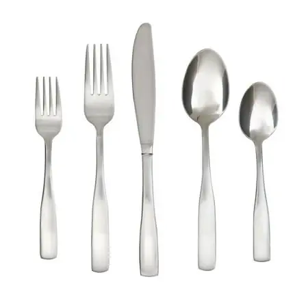 Madison Flatware Set, Satin Finish, 45 Piece Set, Model 26345psgm13