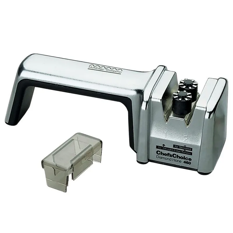 460ch Multiedge Diamond Hone Manual Knife Sharpener - Chrome Finish