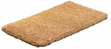 16x27 Cocoa Door Mat - Durable, Fade Resistant, Vinyl Backed For Home Entryways