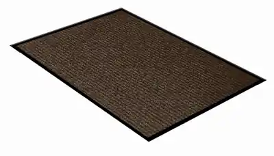 Survivor Nonslip Carpet Mat 24" X 36" Brown Polyester/vinyl