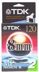 Memorex P6 120 Minute 8mm Camcorder Tape - 2 Pack