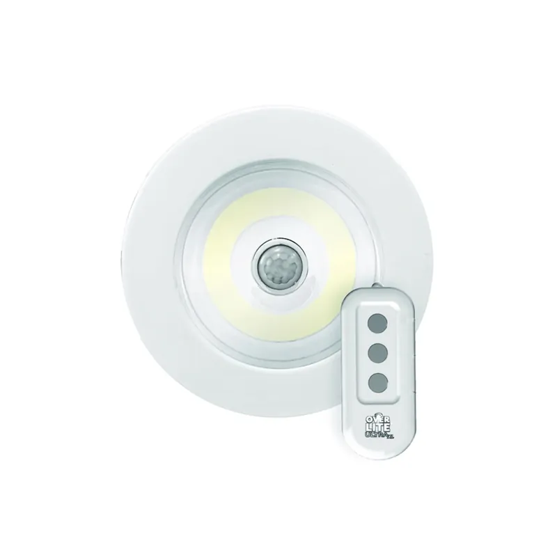 Over Lite Ultra 3X Motion Activated LED Light With Remote 1 Pk