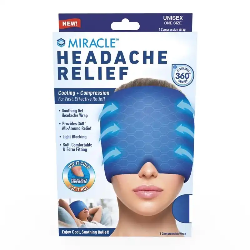 As Seen On TV Miracle Headache Relief Wrap 1 Pk