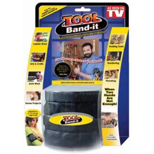 Adjustable Magnetic Arm Band And Wrist Band - Model 077-1025