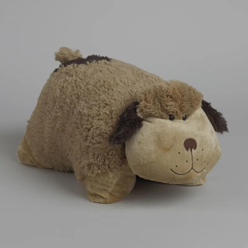 As Seen On Tv Snuggly Puppy Pillow Pet - 18 Inch Folding Stuffed Animal