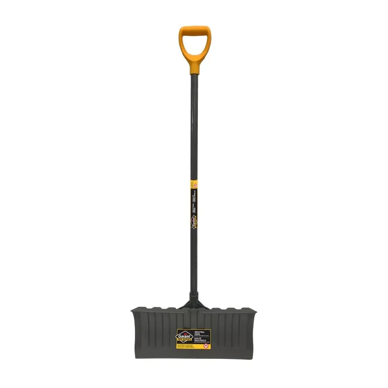 Gipp26kd 26 Inch Heavy Duty Polypropylene Snow Pusher With Gray Blade