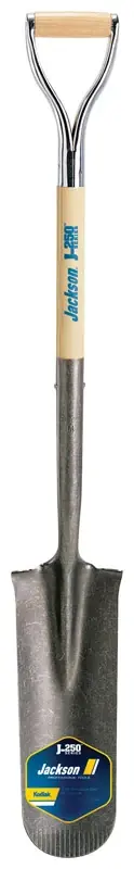 14 Inch Suburban Drain Spade With Wood D-handle