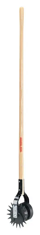 True Temper 48-inch Deluxe Rotary Edger With Wood Handle Model 1975900