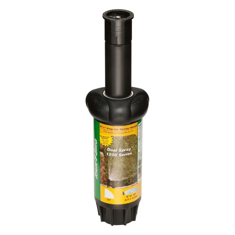 Rain Bird 1225-DSQ-S Pop-Up Sprinkler Head, 15‘ Spray Radius