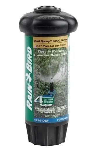 1225/DSFS Pop-Up Sprinkler Head, 15-ft Spray Radius
