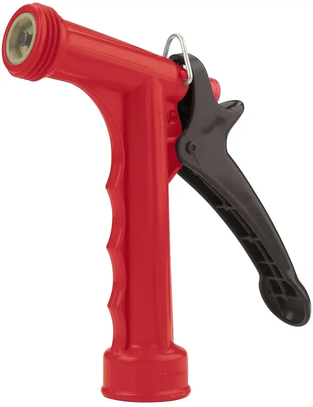 Pistol-Grip Hose Nozzle, Polymer, Full Size
